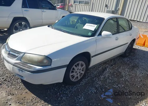 2005 Chevrolet Impala из США, поврежденный, VIN 2G1WF52E459119402